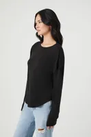 Women's Billowy Curved-Hem Top