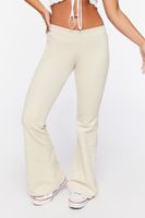 Women's Low-Rise Corduroy Flare Pants