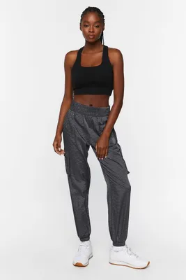 Women's Active High-Rise Joggers in Black Medium