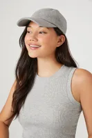 Classic Baseball Cap in Heather Grey