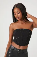 Women's Cropped Corset Tube Top