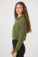 Women's Fleece Half-Zip Pullover in Cypress Large