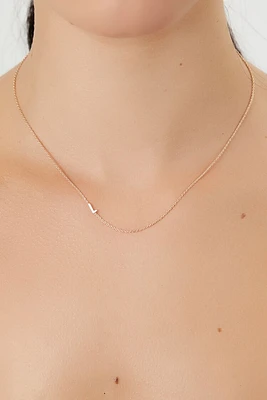 Women's Initial Pendant Necklace