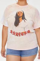 Women's Aaliyah Graphic T-Shirt in Orange, 0X