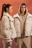 Men Unisex Rebel Moon Cargo Jacket in Beige Medium