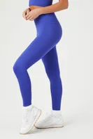 Women's Active Seamless Leggings in Blue Jewel Medium