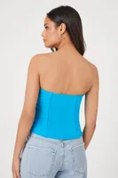 Women's Ponte Knit Tube Top in Marina Medium