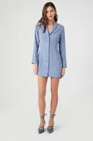 Women's Faux Pearl Mini Blazer Dress