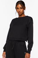 Women's Active Reversible Sweatshirt in Black Small