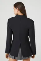 Women's Double-Breasted Peak Lapel Blazer