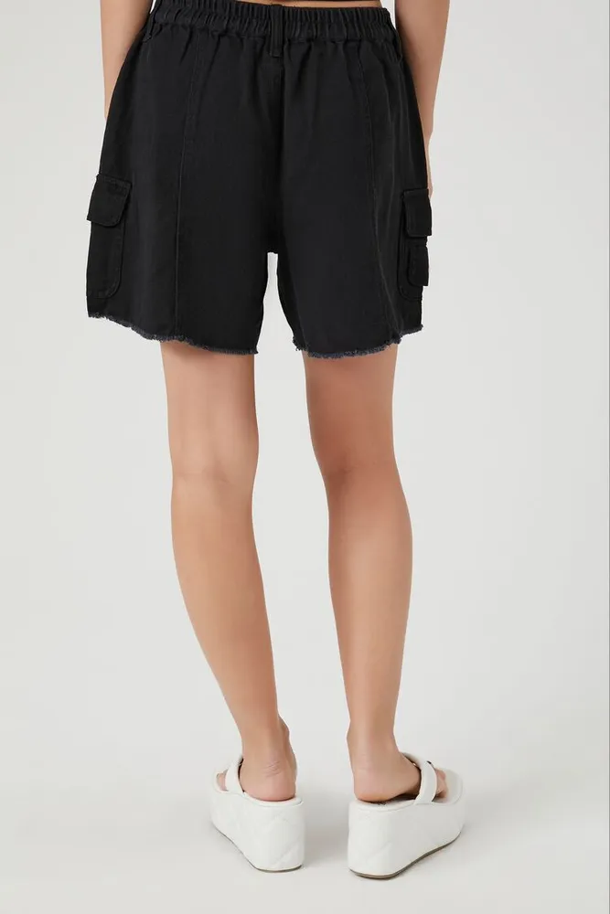 Women's High-Rise Cargo Shorts