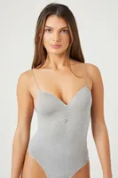 Women's Seamless Sweetheart Bodysuit Heather Grey