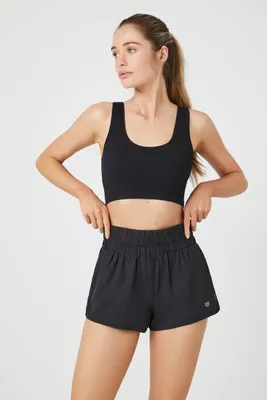 Women's Active High-Rise Shorts in Black Small