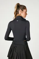 Women's Active Cropped Zip-Up Jacket