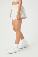 Women's Active Smocked Flare Shorts