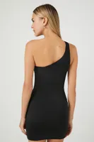 Women's Contour One-Shoulder Mini Dress