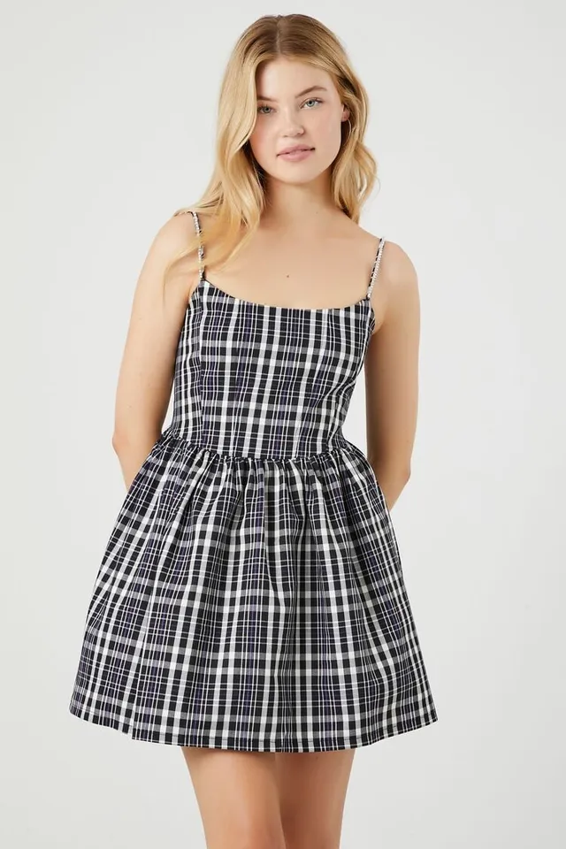womens fit and flare summer dresses Fit and flare midi summer linen dress 4896 main image 0