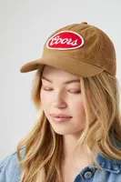 Coors Baseball Trucker Cap in Camel