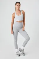 Women's Active Seamless Sculpt Leggings in Heather Grey Medium