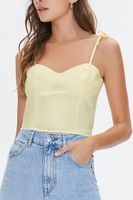 Women's Sweetheart Linen-Blend Cami in Mimosa Medium