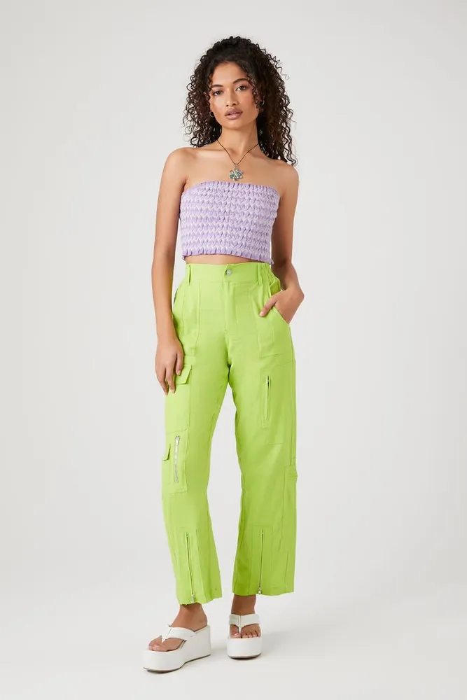 Sage Josette Wide-Leg Pleated Pants | JLUXLABEL