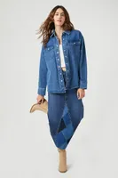 Women's Denim Snap-Button Shirt