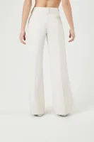 Women's Twill Carpenter Pants in White, XL