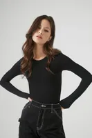 Women's Seamless Long-Sleeve Bodysuit