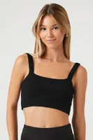 Women's Crop Top & Shrug Sweater Set