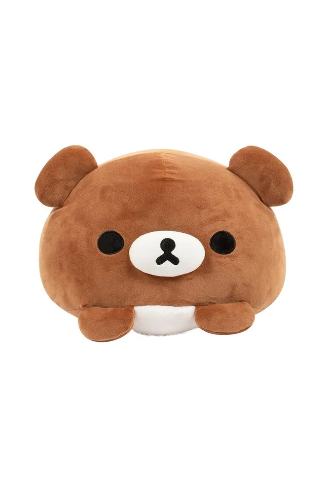 Chairoikoguma San-X Original Mochi Cushion Plush in Brown