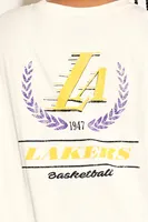 Women's Los Angeles Lakers Graphic T-Shirt in Cream