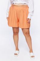 Women's High-Rise Shorts in Sunset, 1X