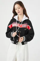 Women's World Champ Graphic Bomber Jacket