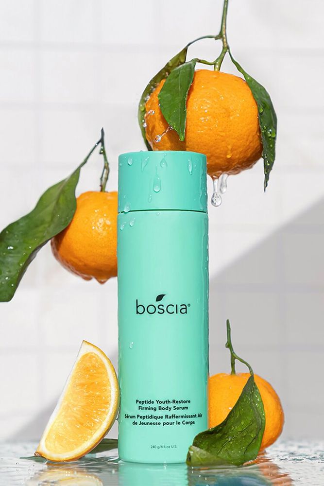 boscia Peptide Youth-Restore Firming Body Serum in Mint