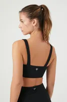 Women's Corset Longline Sports Bra