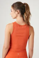 Women's Active Ribbed Knit Tank Top Small