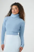 Women's Ribbed Turtleneck Sweater