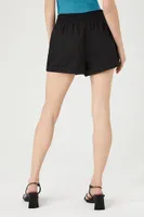 Women's Cuffed Drawstring Pull-On Shorts