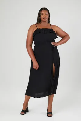 Women's Ruffle Cami Maxi Dress