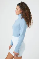 Women's Ribbed Turtleneck Sweater