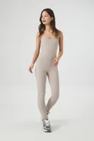 Women's Fitted Cami Jumpsuit in Goat Small