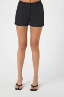 Women's Textured Shirt & Shorts Set