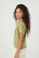 Women's Jasper National Park Graphic T-Shirt in Green Medium