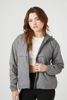 Women's Convertible Zip-Up Windbreaker Jacket