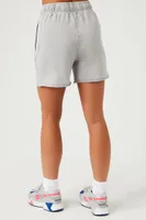 Women's Active French Terry Shorts in Grey Small