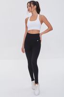 Women's Active Seamless High-Rise Leggings in Black Large