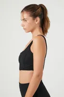 Women's Corset Longline Sports Bra