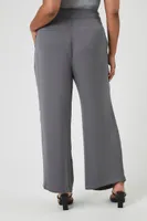 Women's Trouser Pants Silver,