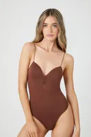 Women's Seamless V-Neck Lingerie Bodysuit