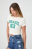 Women's Brazil 63 Graphic Baby T-Shirt